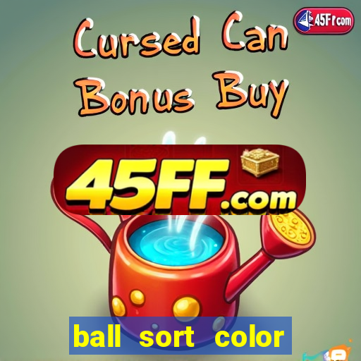 ball sort color water puzzle